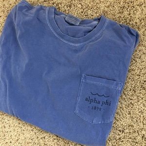 CC Whale Alpha Phi TShirt